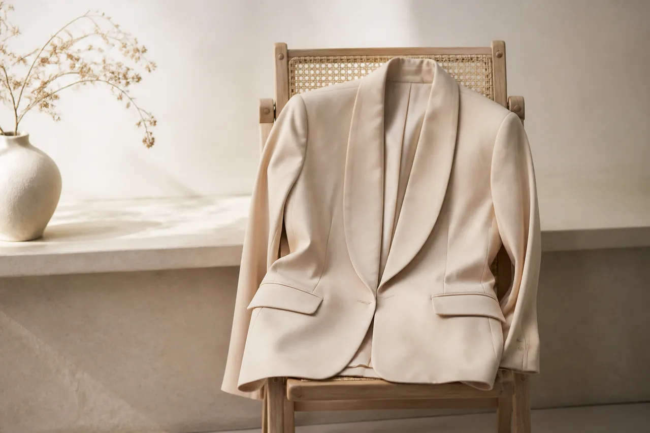 Veste femme à col châle